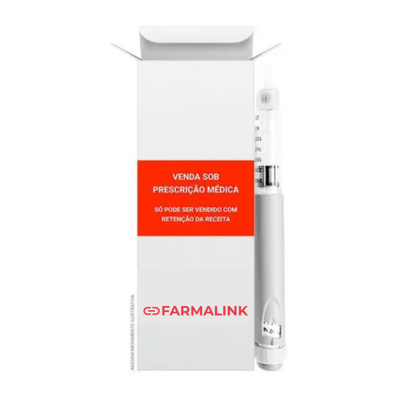 Mounjaro 5mg Eli Lilly 4 Seringa Preenchidas 0,5ml Solução Injetável Subcutâneo + 4 Canetas